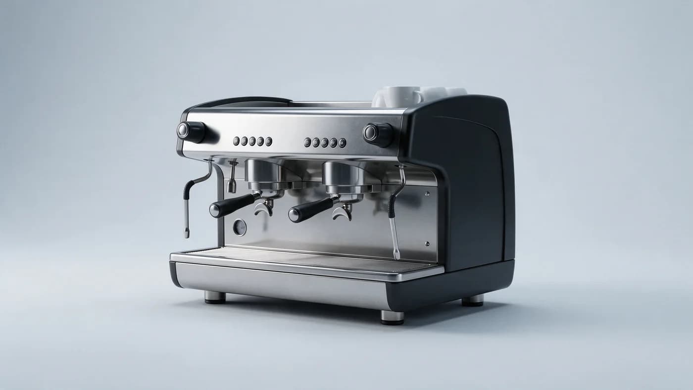 Mashiinka Kafeega Espresso, 2 Koob